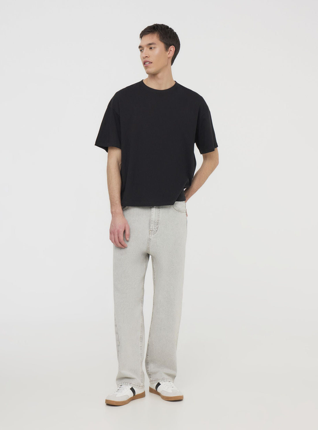 Jeans super-baggy acid wash