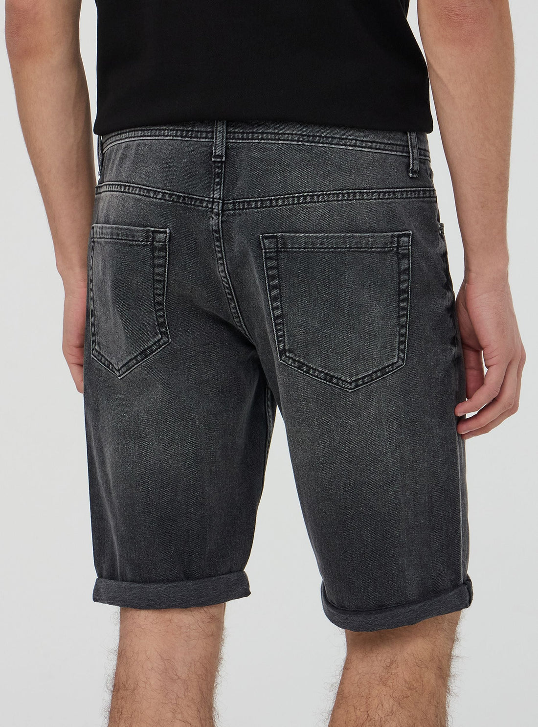 Bermuda di jeans cinque tasche