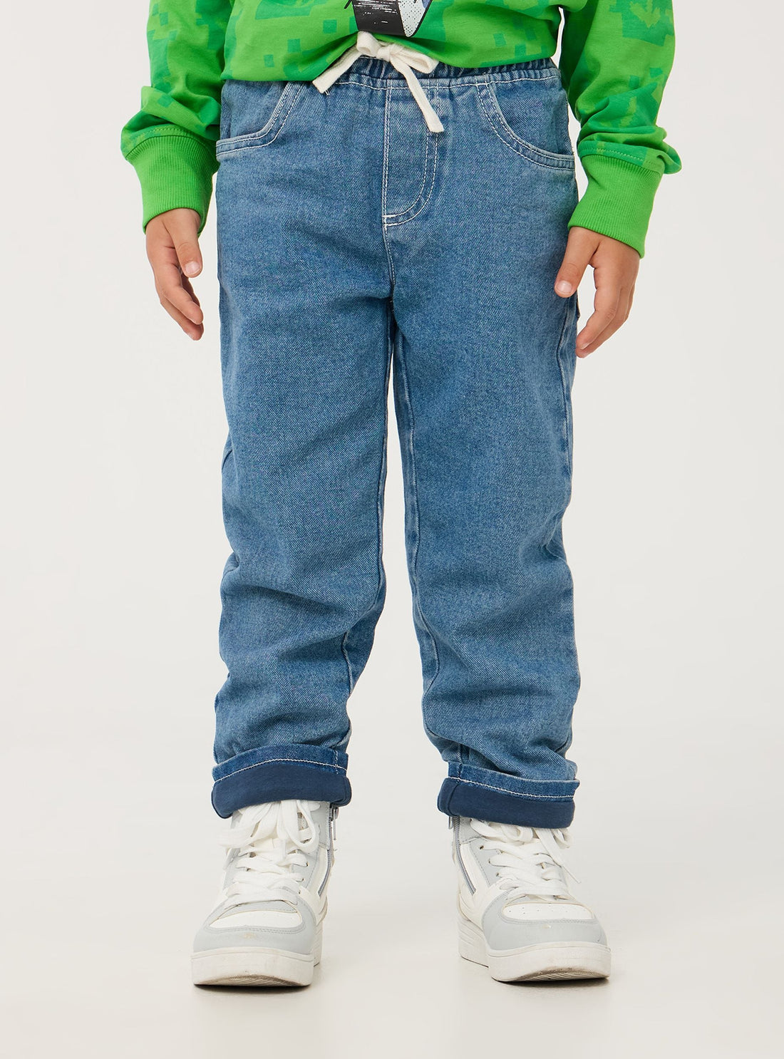 Jeans jogger con coulisse