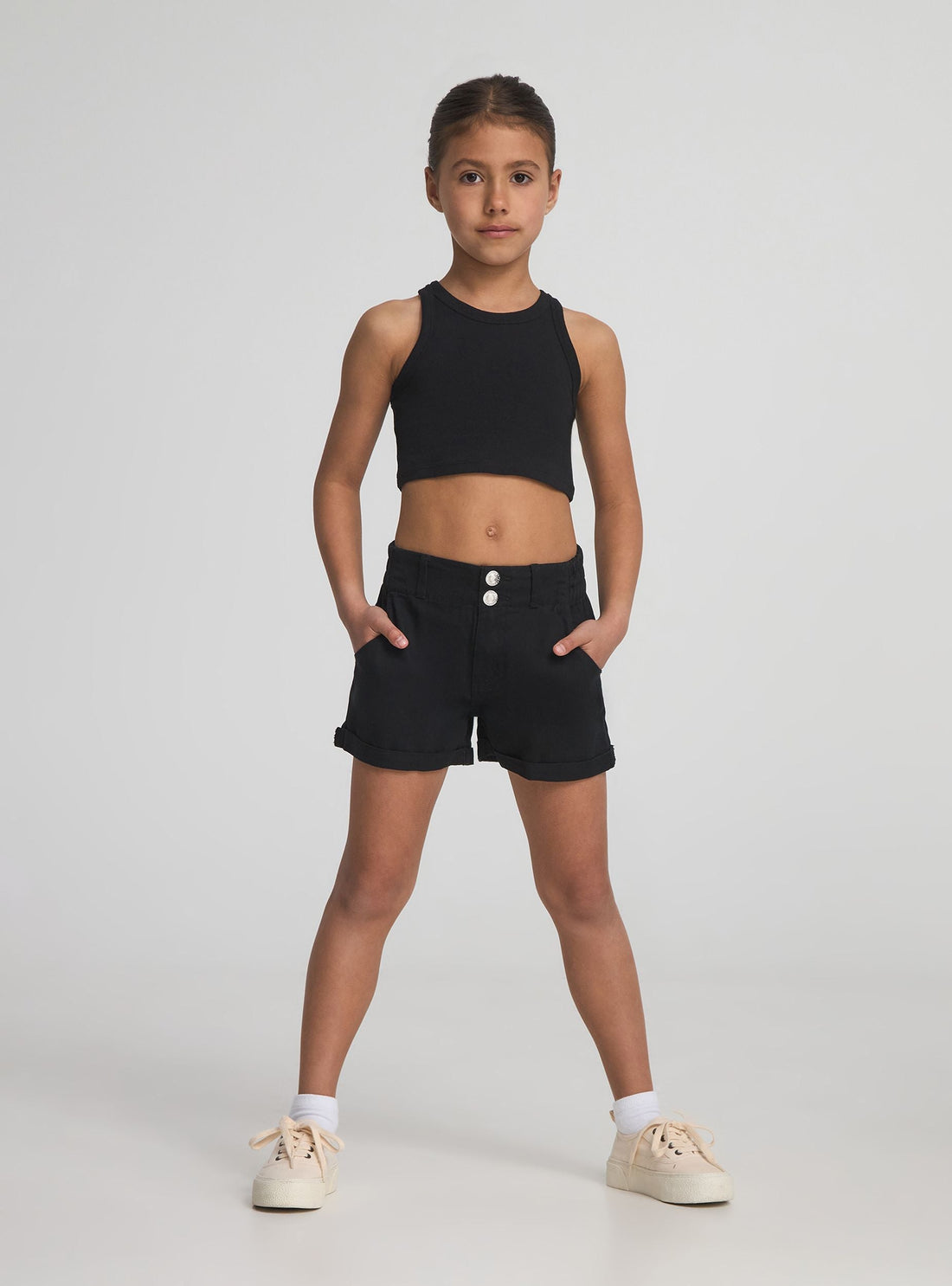 Shorts jeans paperbag