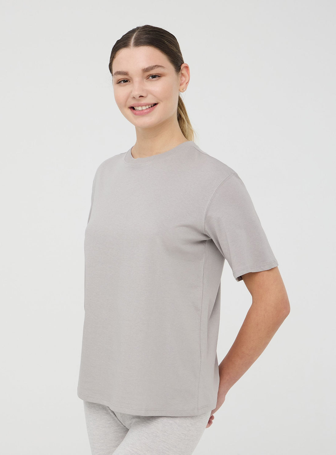 T-shirt oversize basic a tinta unita