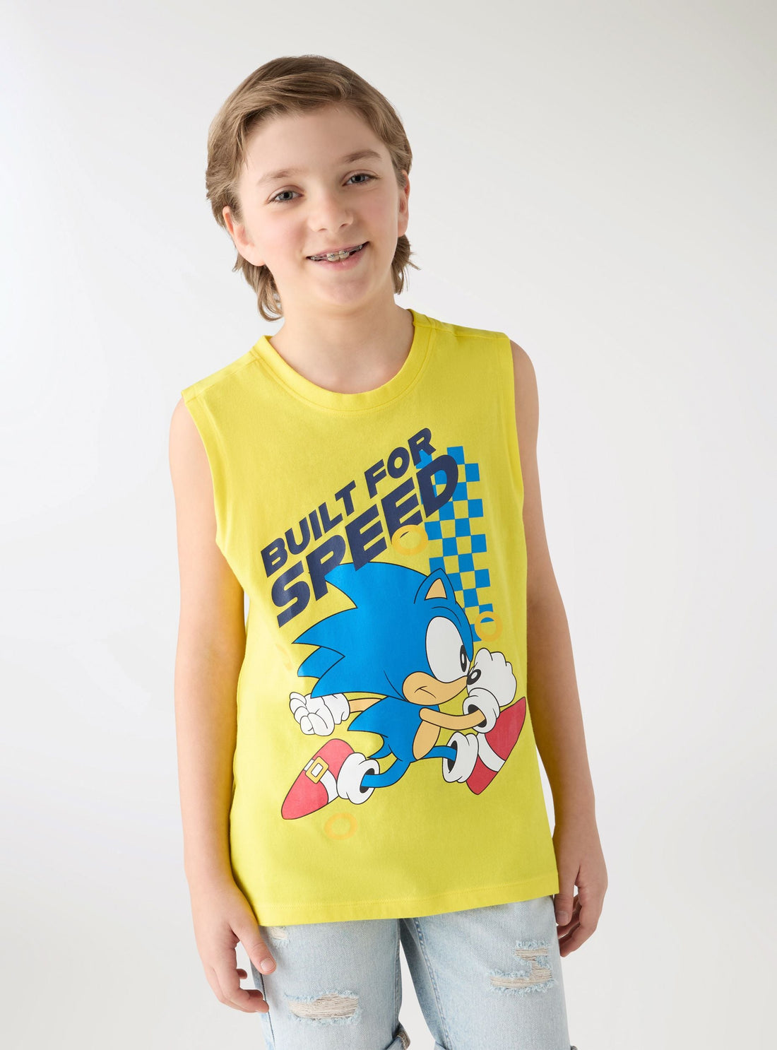 Canotta con stampa Sonic®