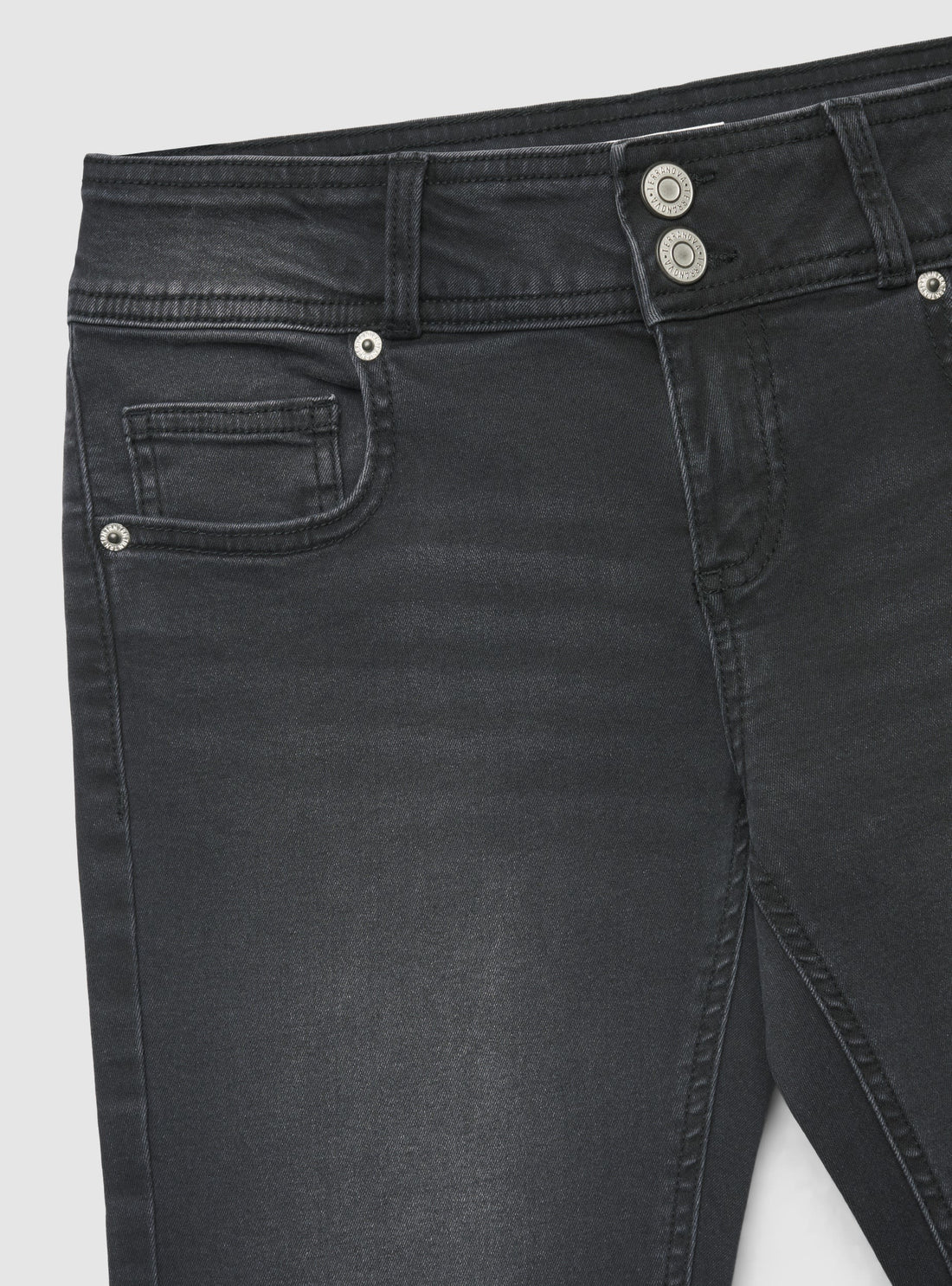 Jeans a zampa a vita bassa