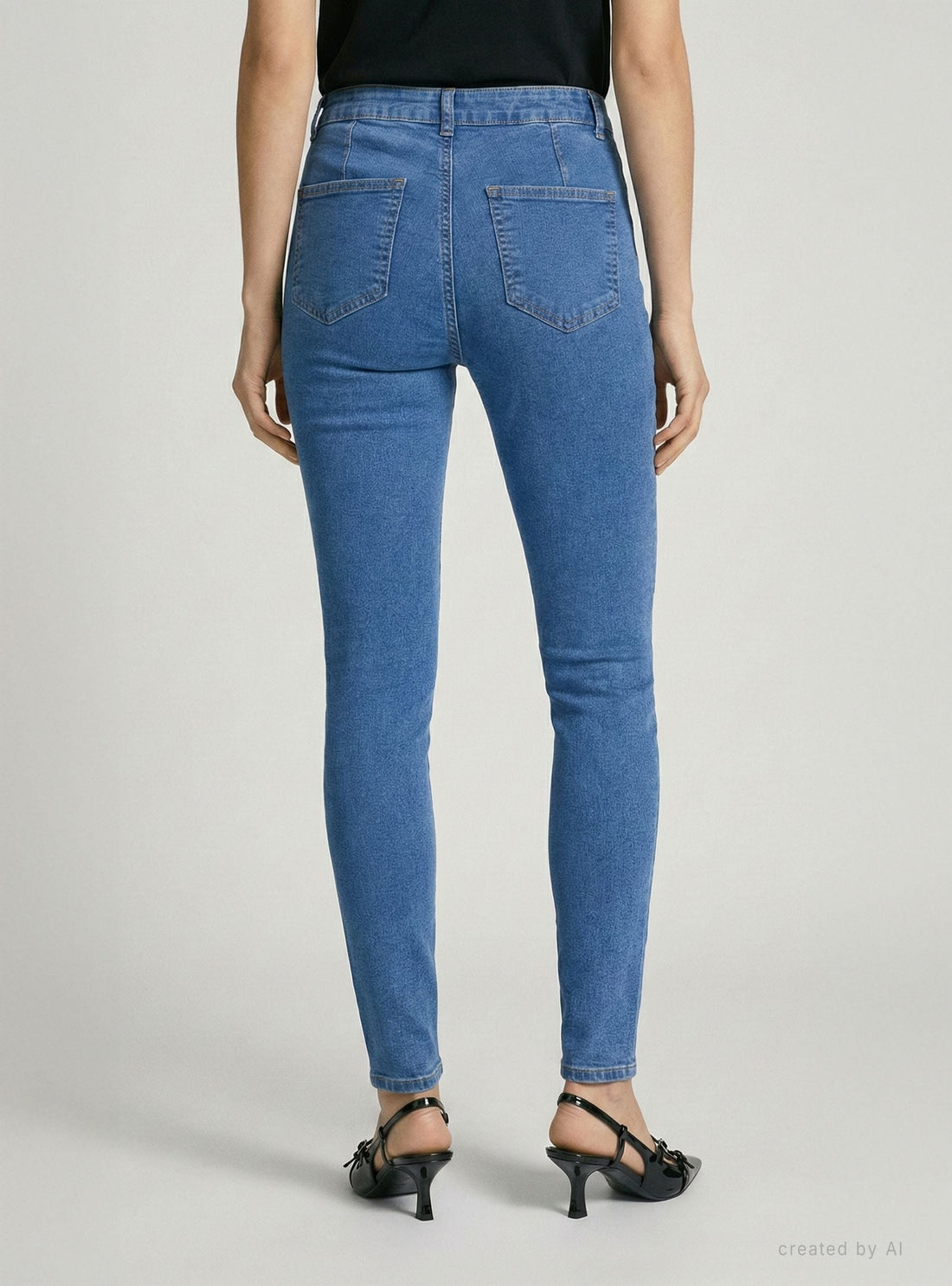 Jeggings  a tinta unita