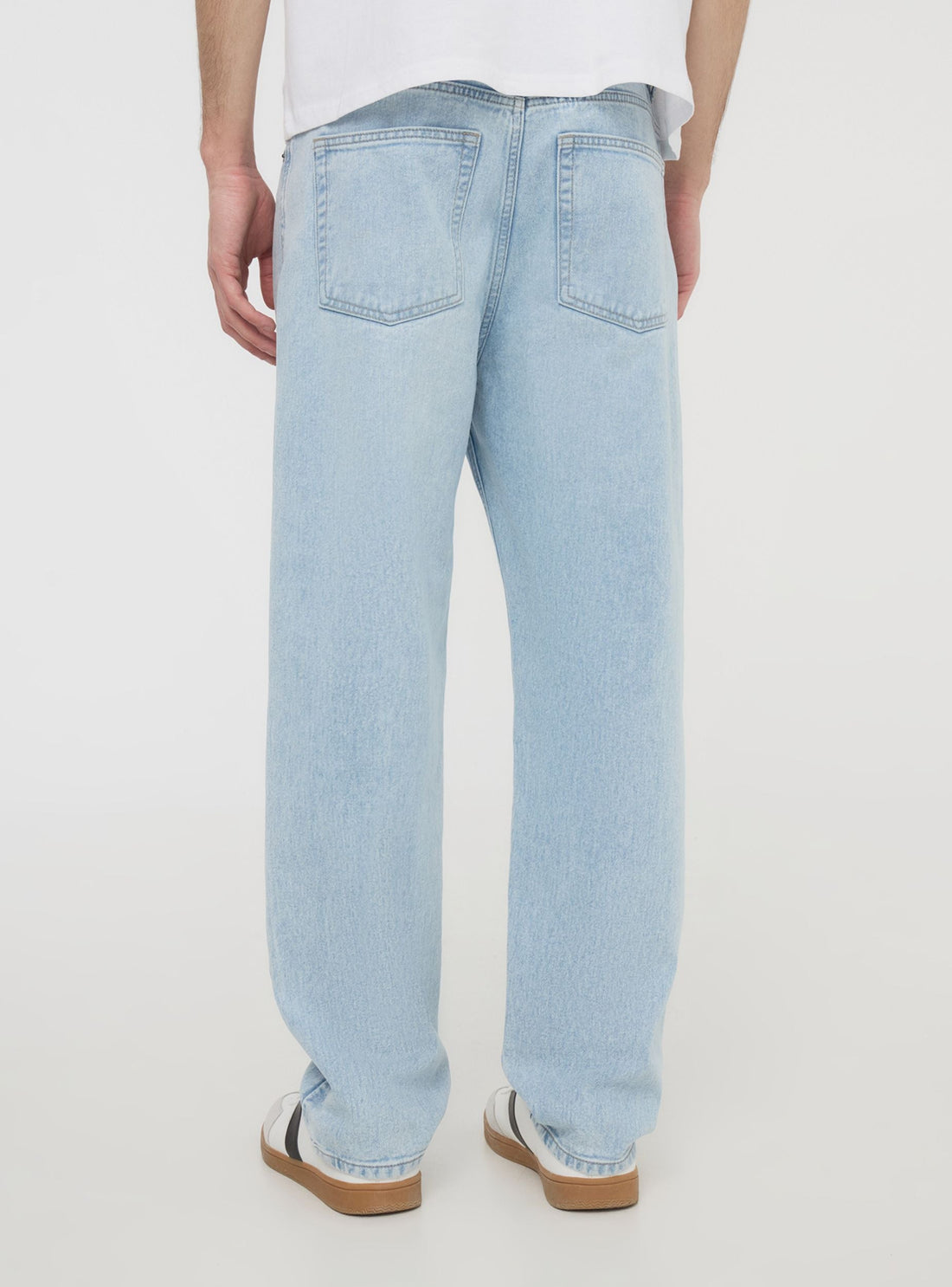 Jeans chiari baggy