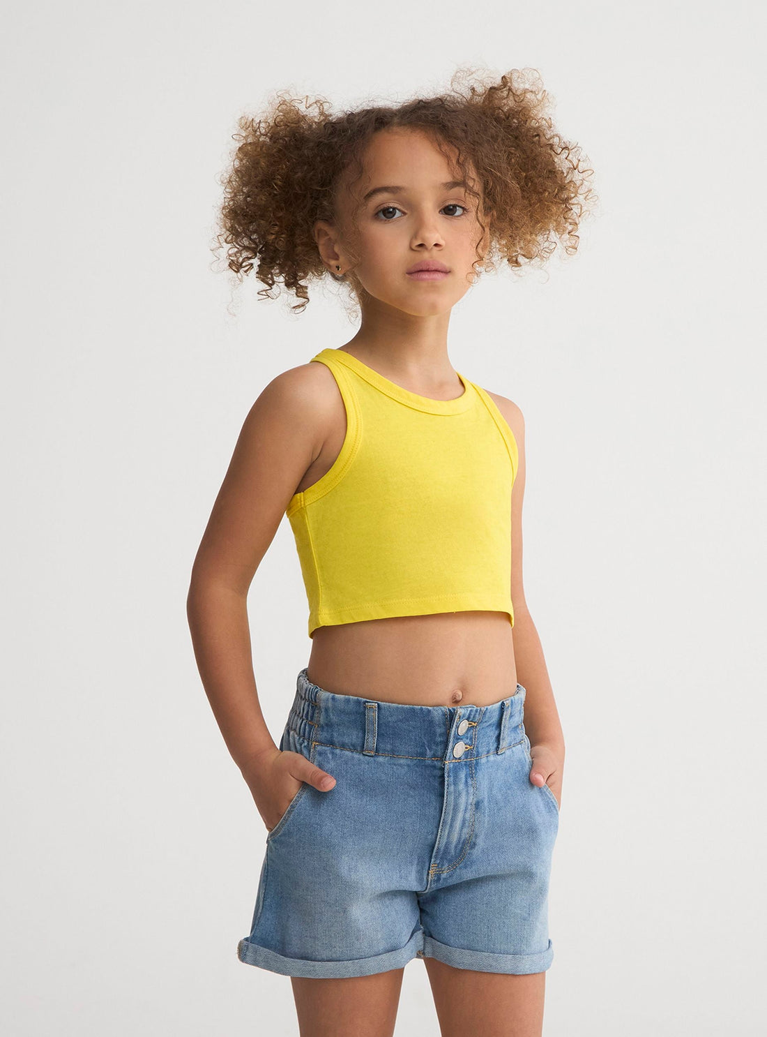 Shorts jeans paperbag