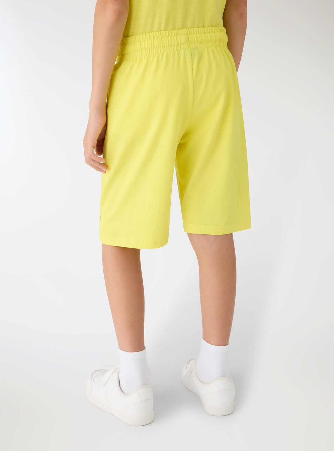 Pantaloni tuta corti con stampa lettering