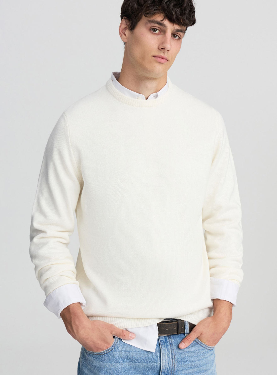Maglia basic tinta unita