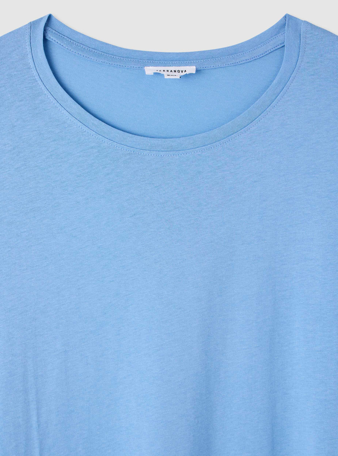 T-shirt maxi a tinta unita