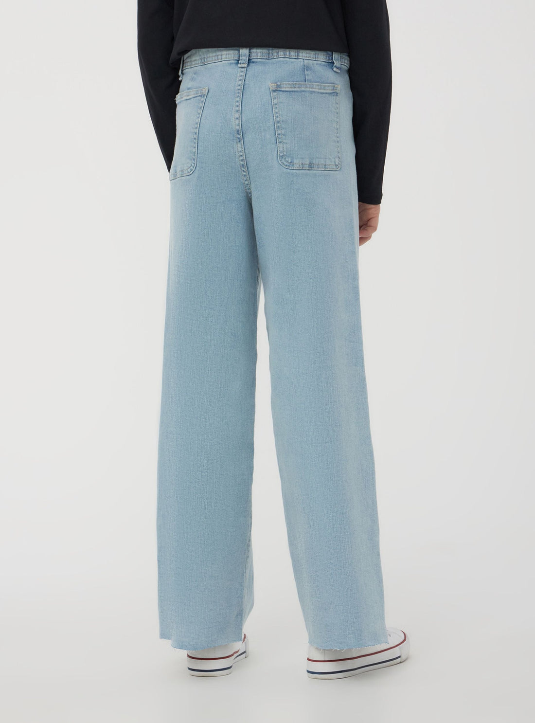 Jeans chiari wide leg