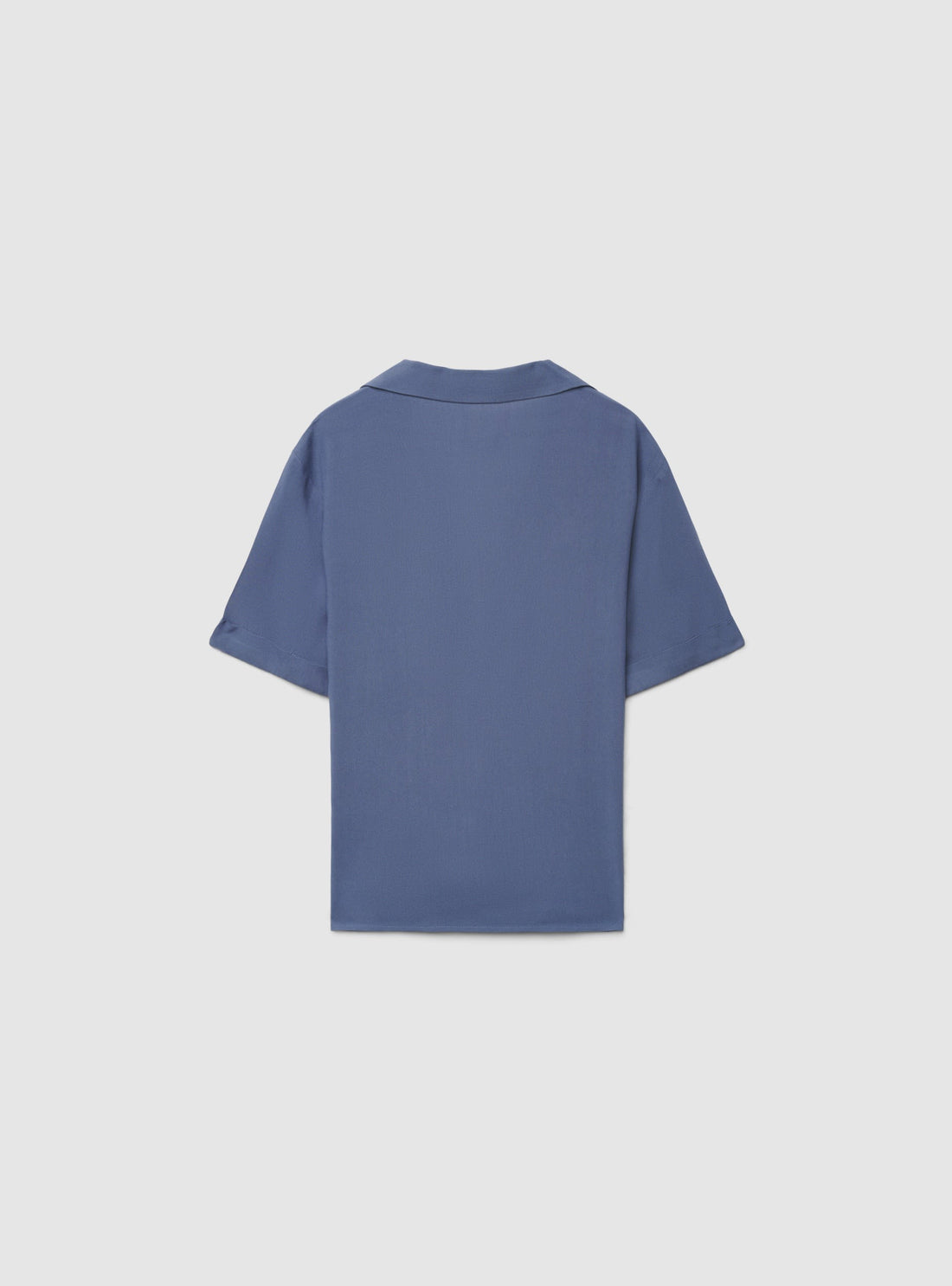 Camicia ampia a tinta unita
