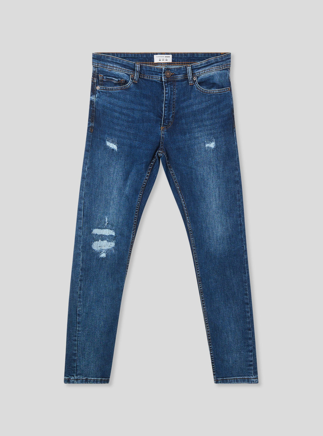 Jeans skinny con strappi