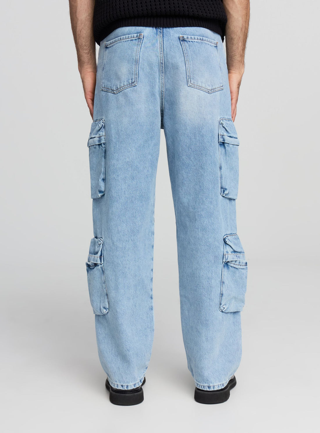 Jeans superbaggy cargo