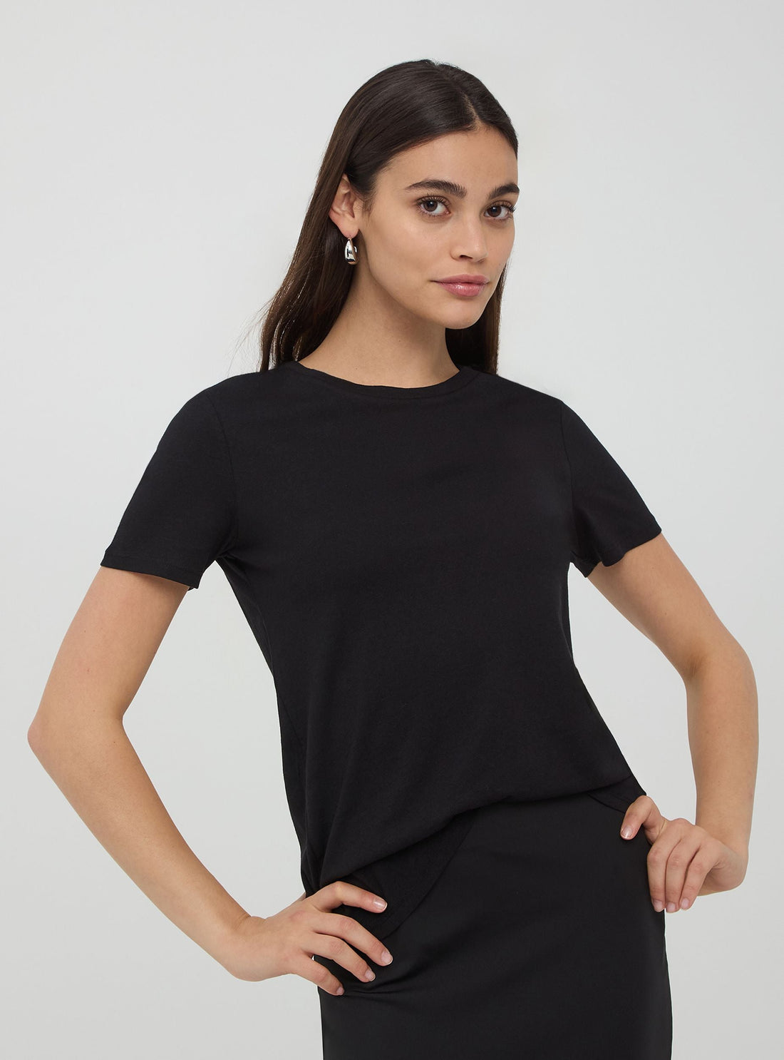 T-shirt basic girocollo