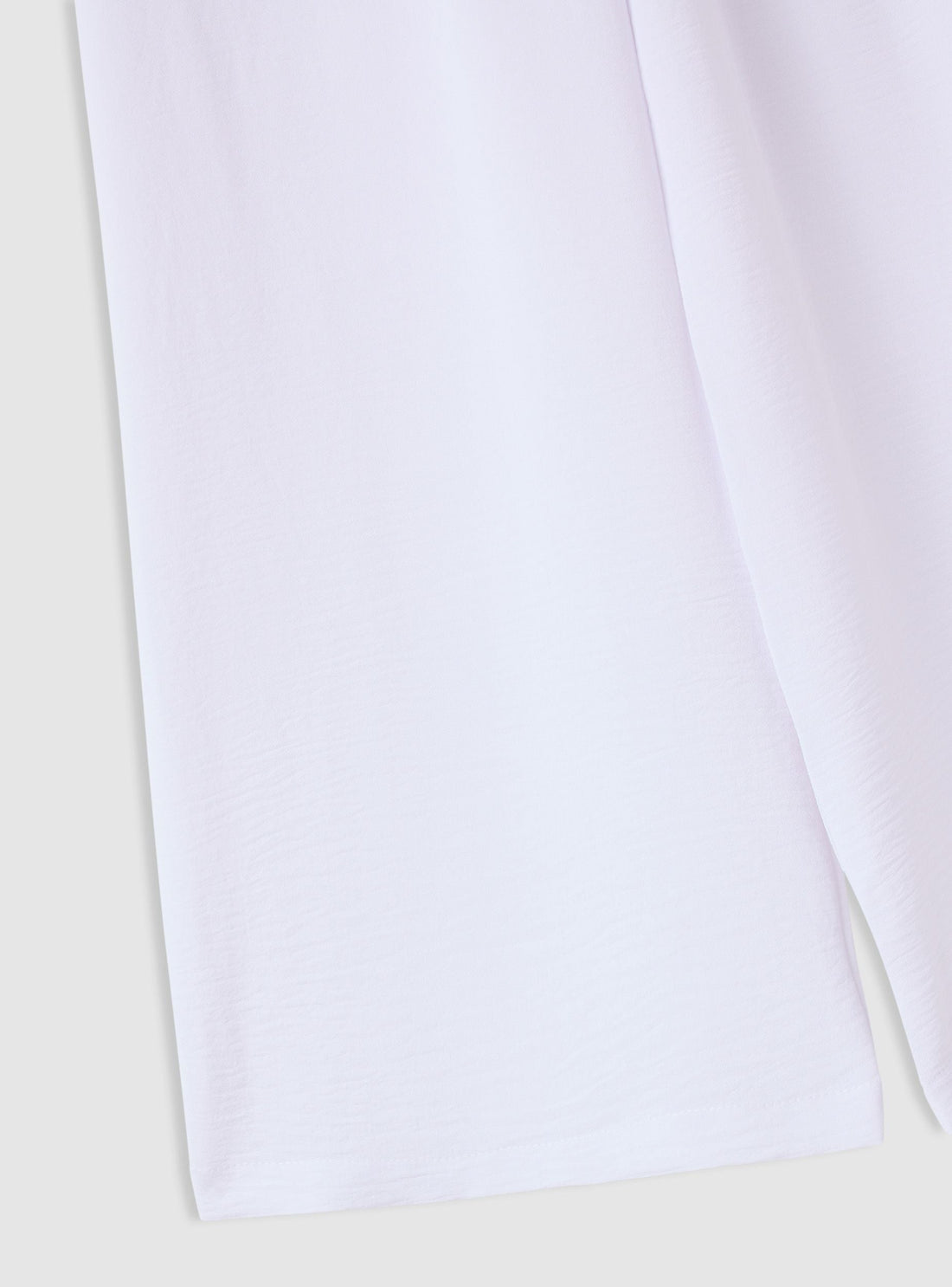 Pantaloni wide leg con coulisse