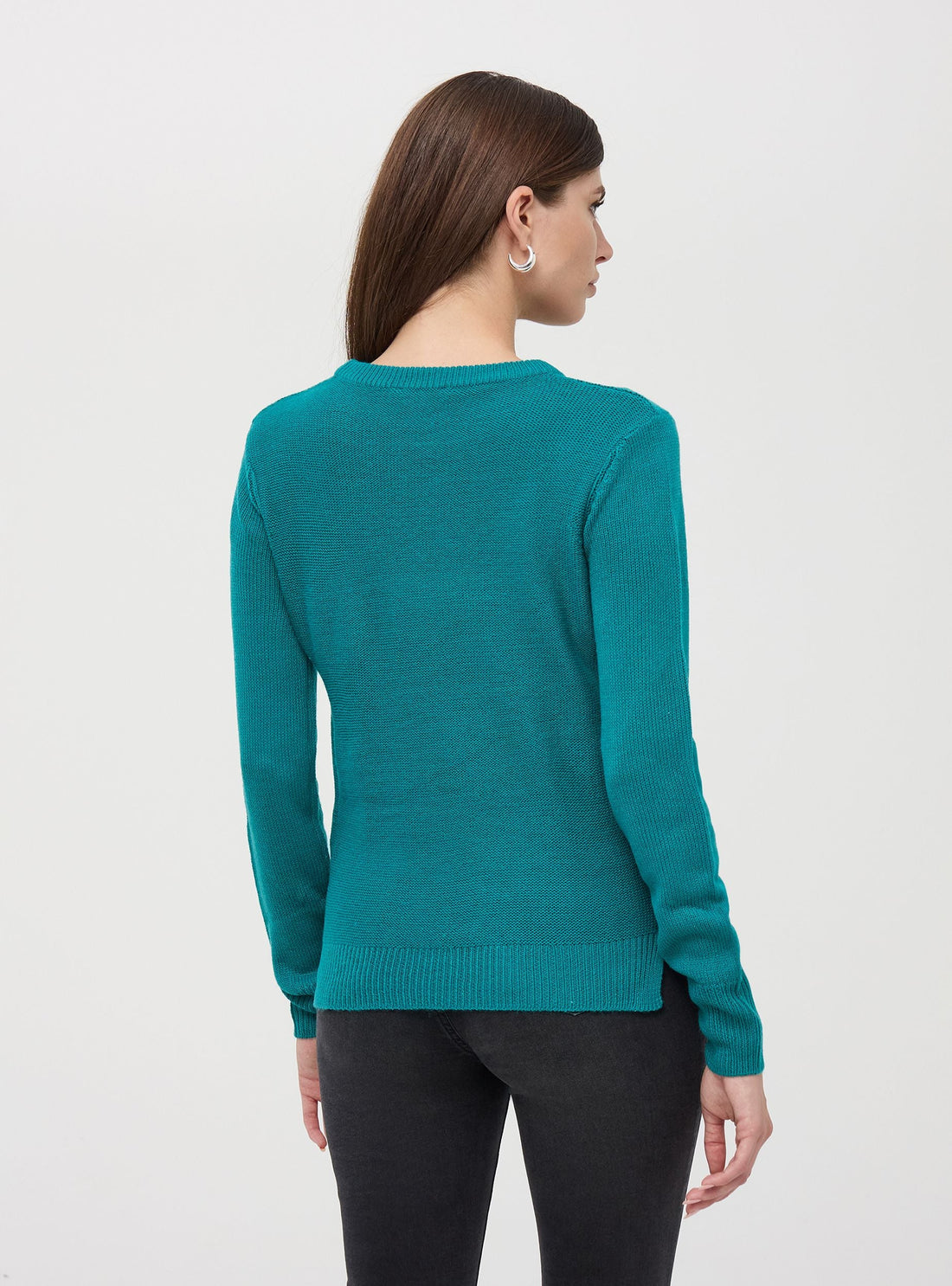 Maglia basic a tinta unita