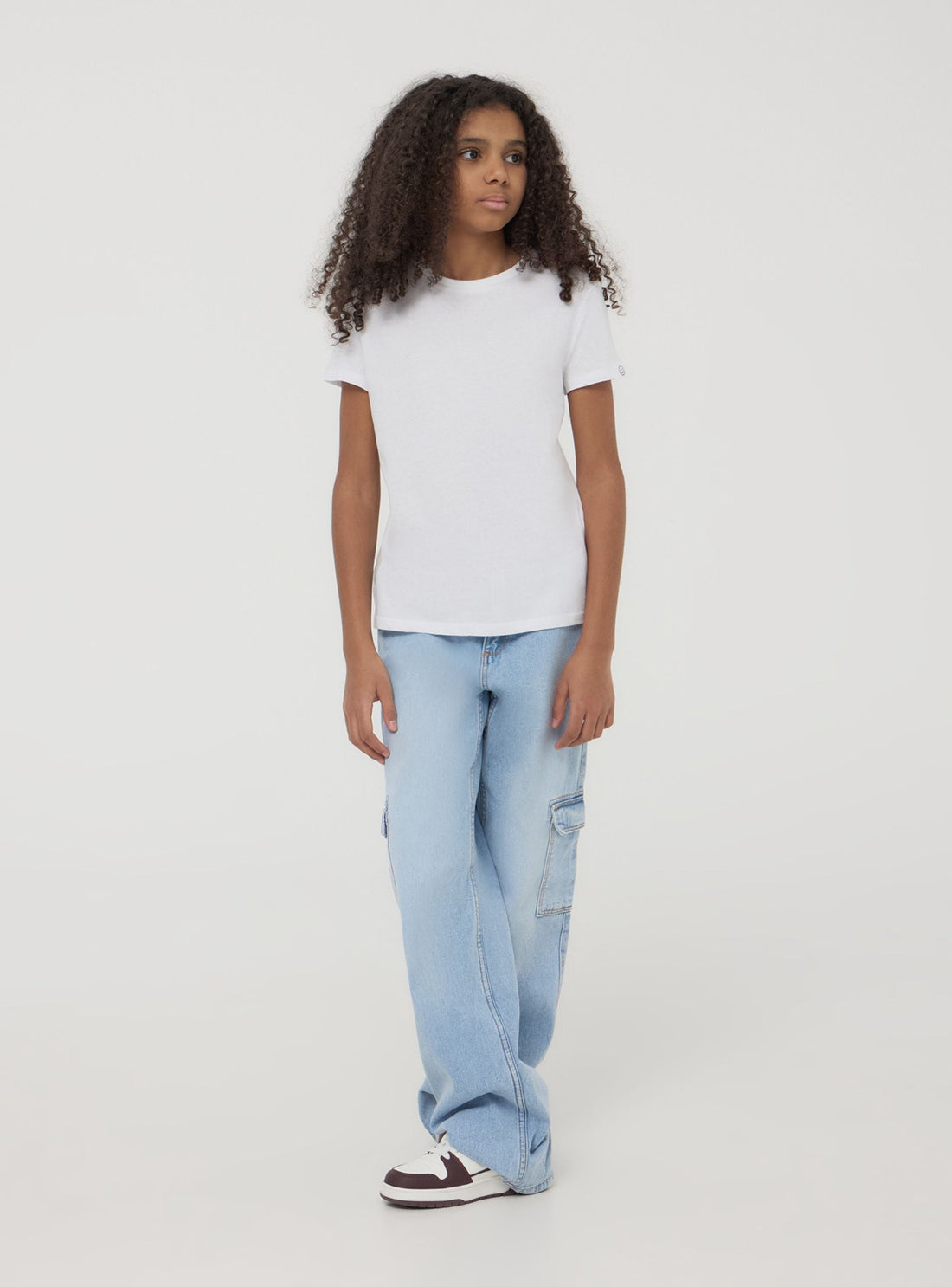 Jeans chiari wide leg cargo
