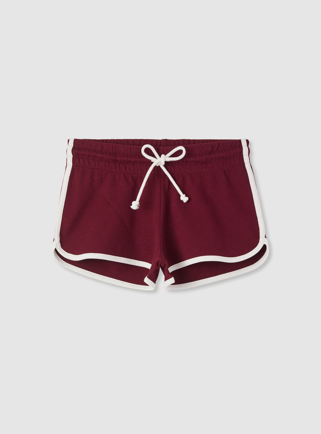 Shorts tuta con profili a contrasto