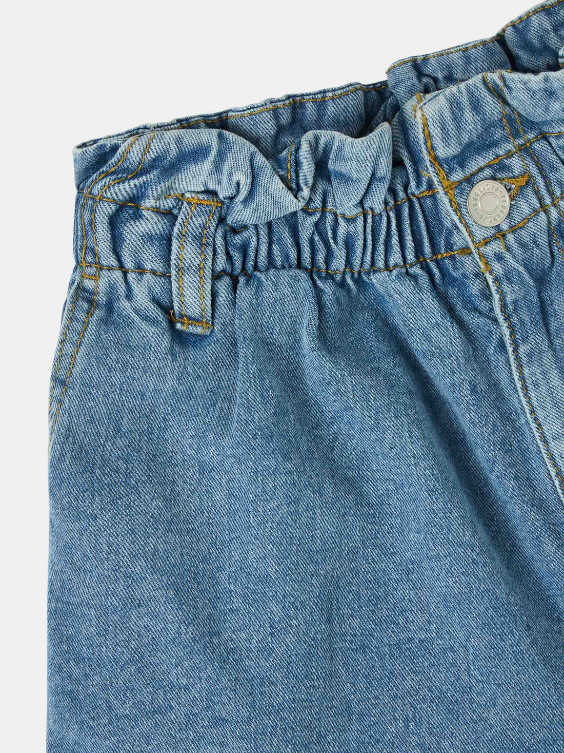 Shorts di jeans paperbag