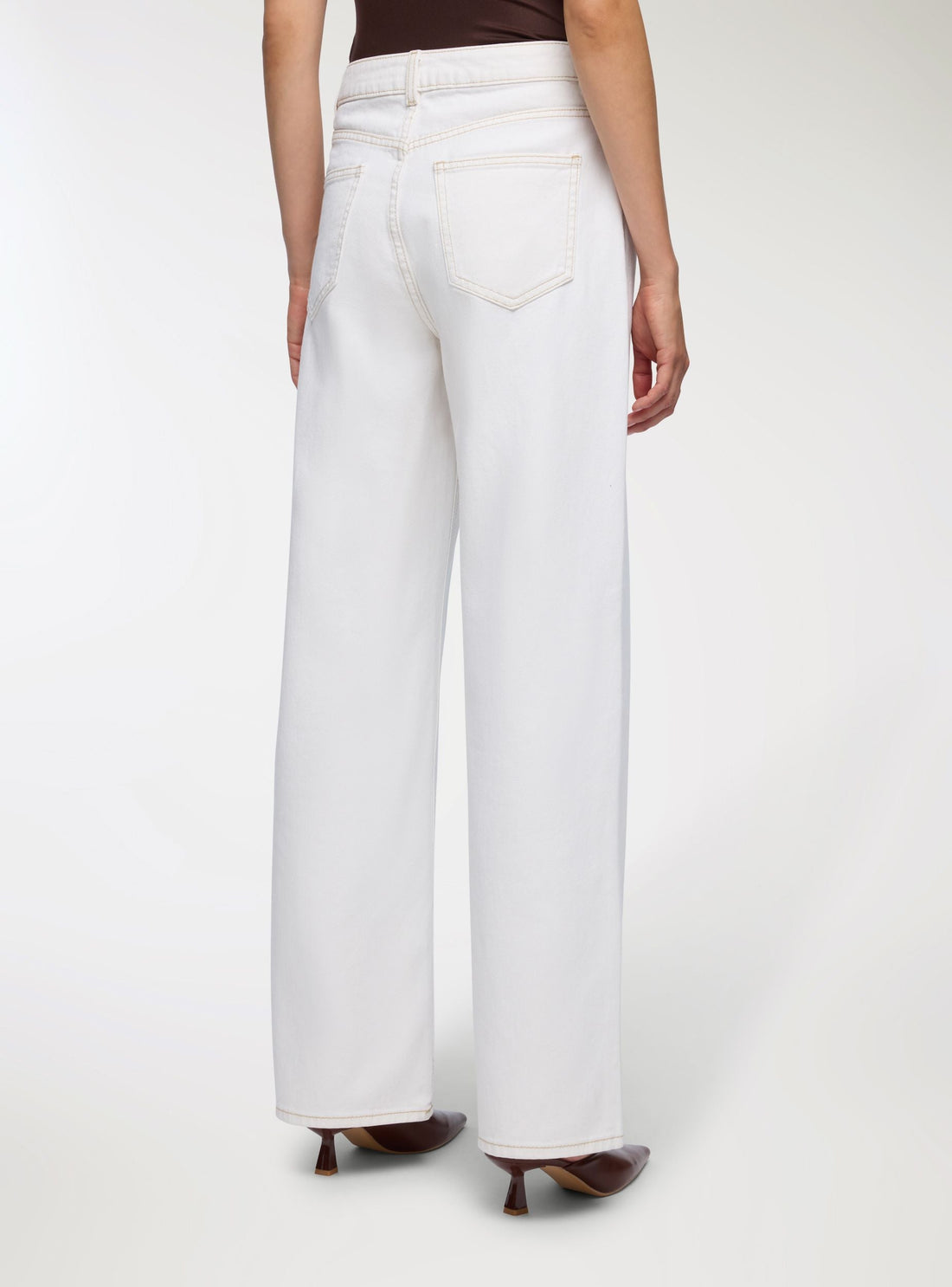 Jeans wide leg a cinque tasche