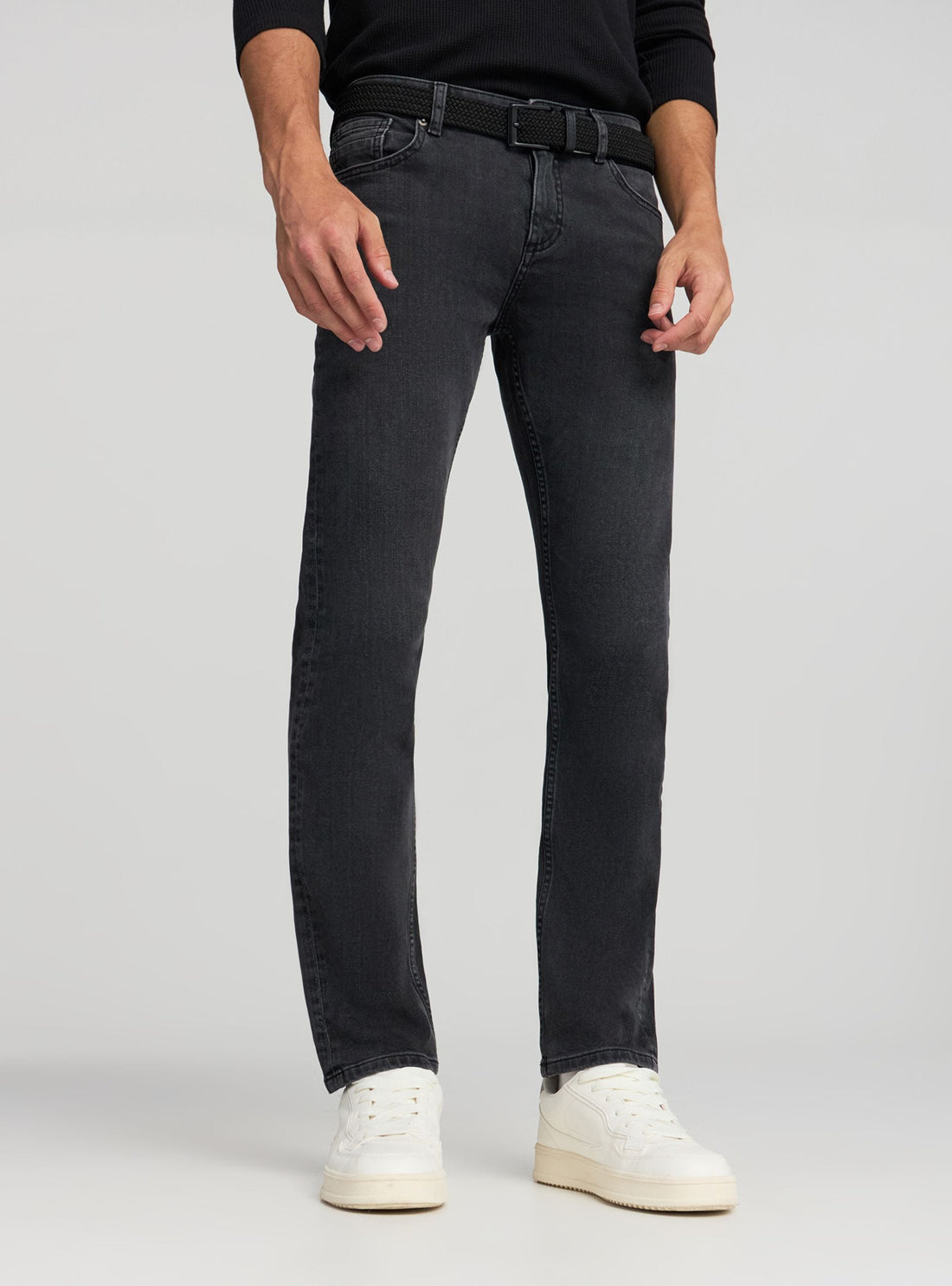 Jeans regular a cinque tasche