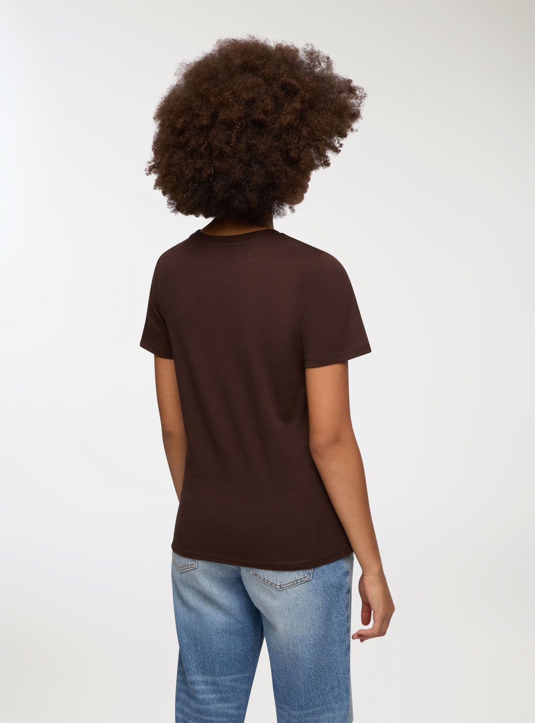 T-shirt basica a tinta unita