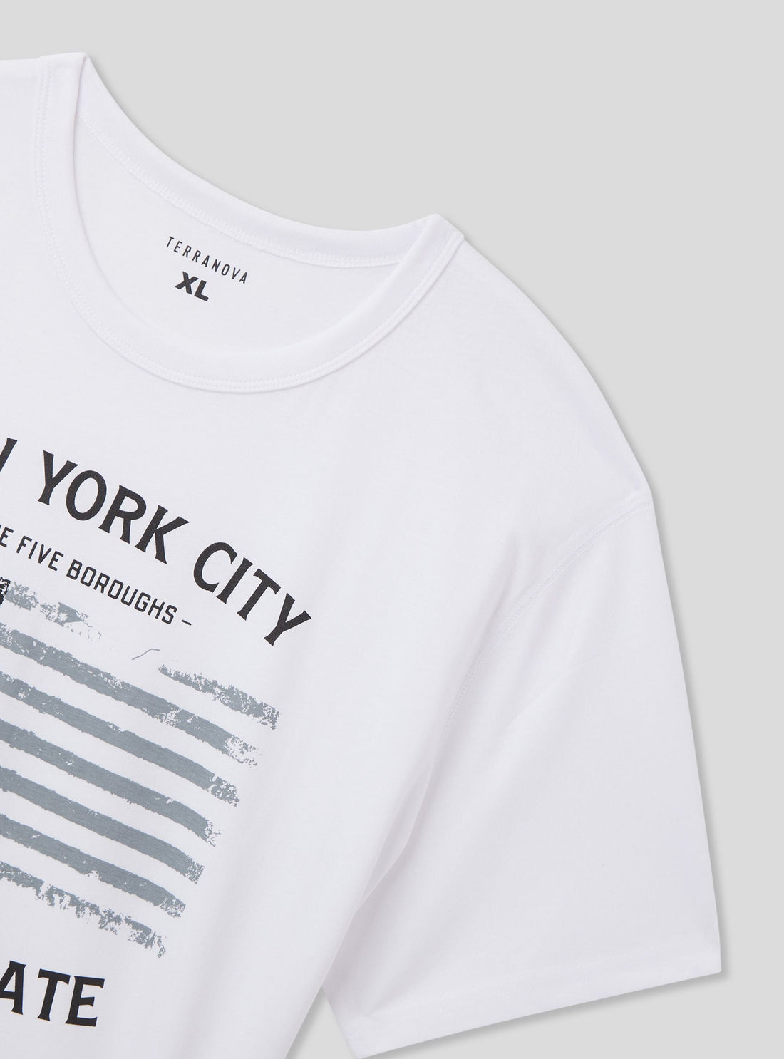T-shirt stampa bandiera americana