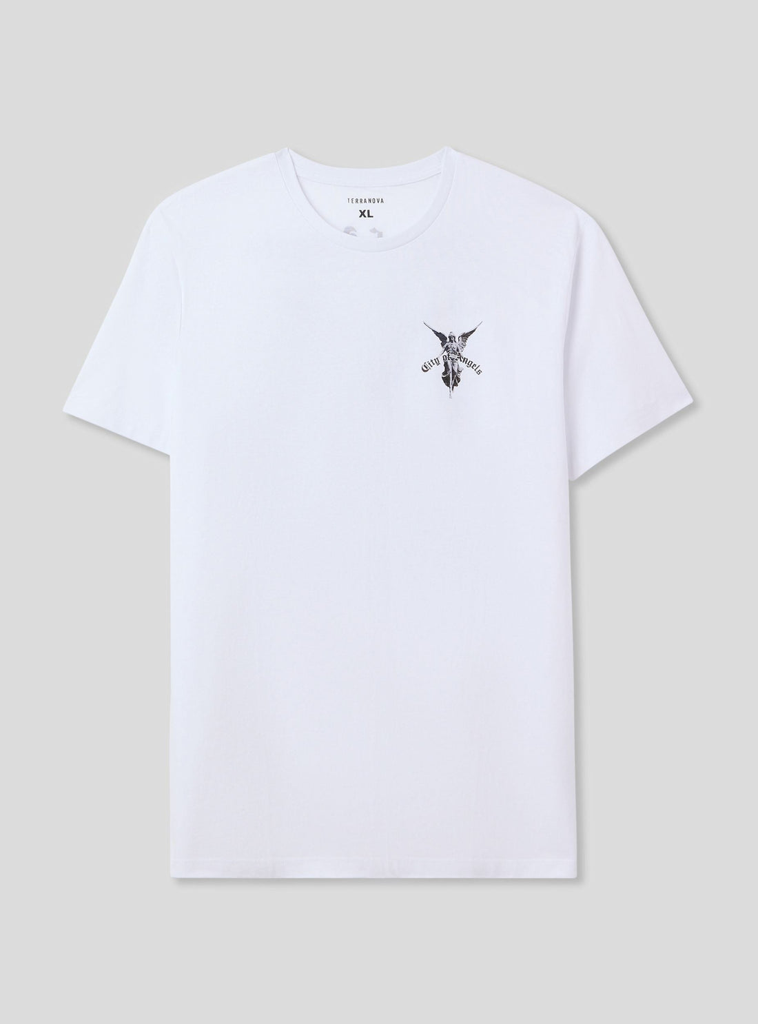 T-shirt stampa angeli fronte/retro