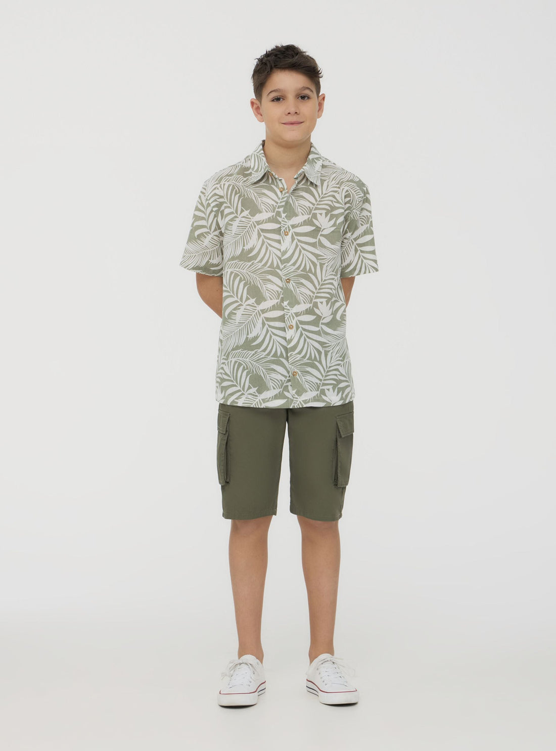Pantaloncini cargo con coulisse