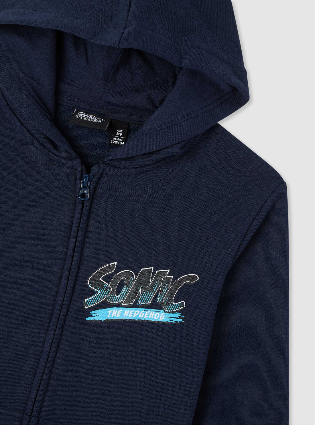 Felpa con cappuccio e stampa Sonic®