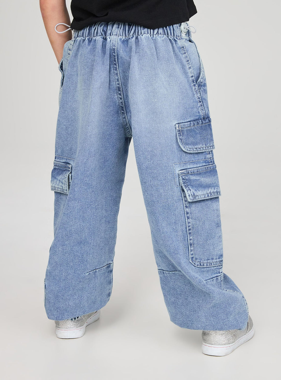 Jeans cargo parachute