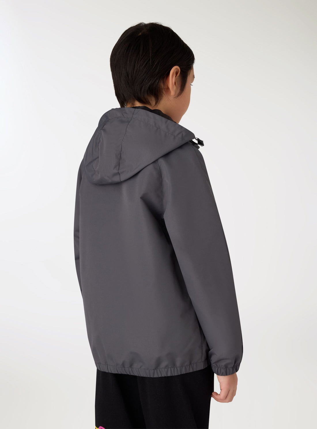 Giubbino leggero con cappuccio e zip