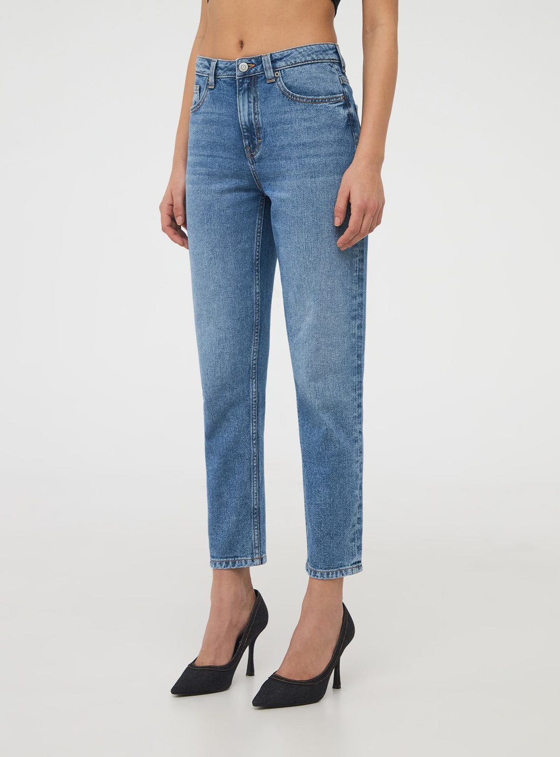Jeans mom fit