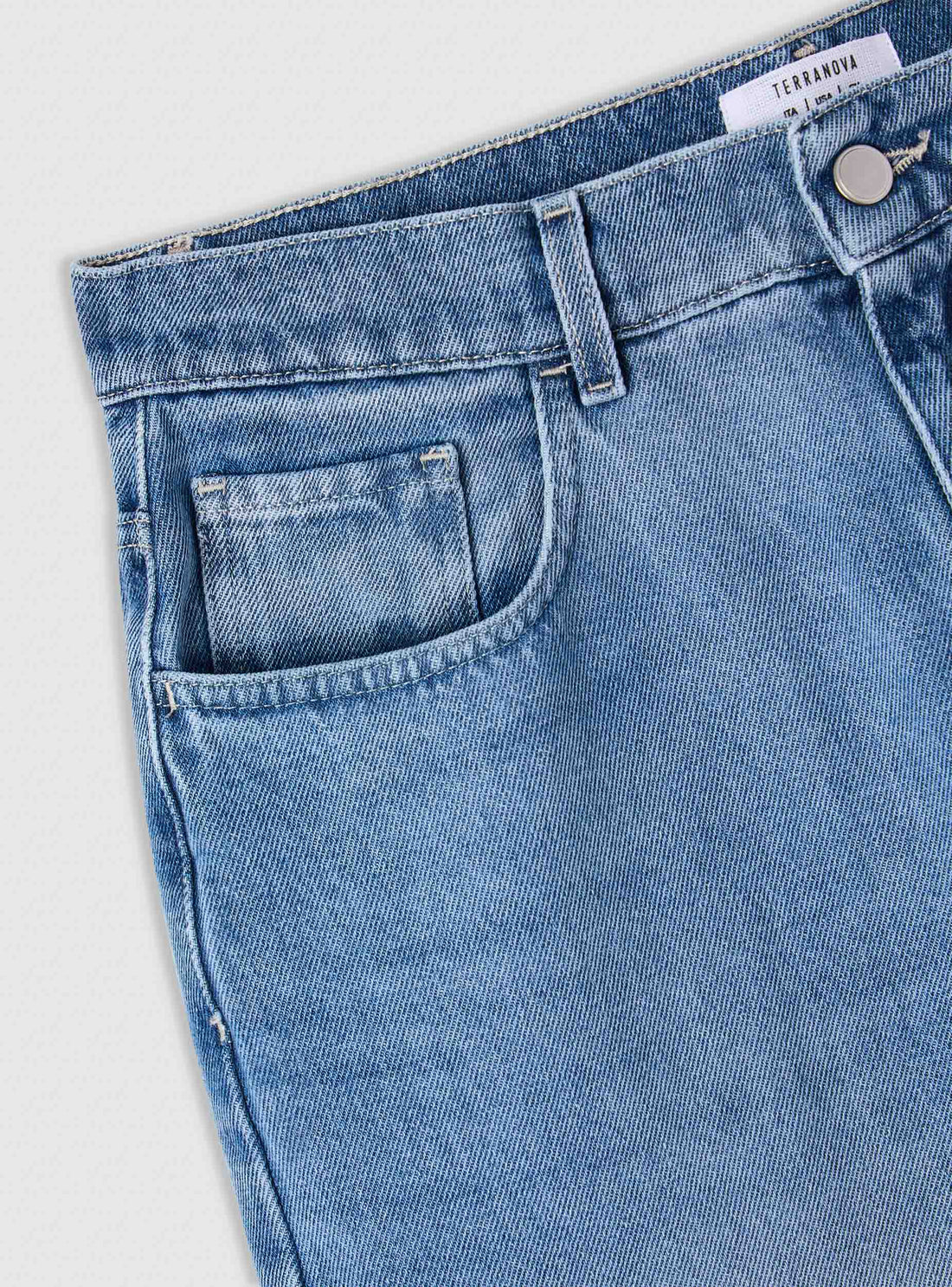 Pantaloncini super baggy a cinque tasche