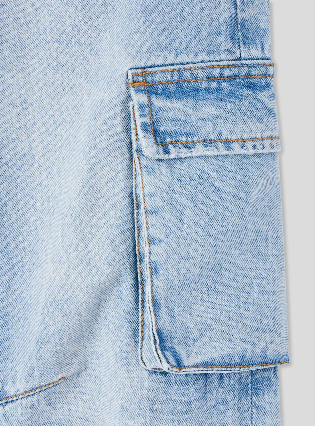 Jeans chiari cargo
