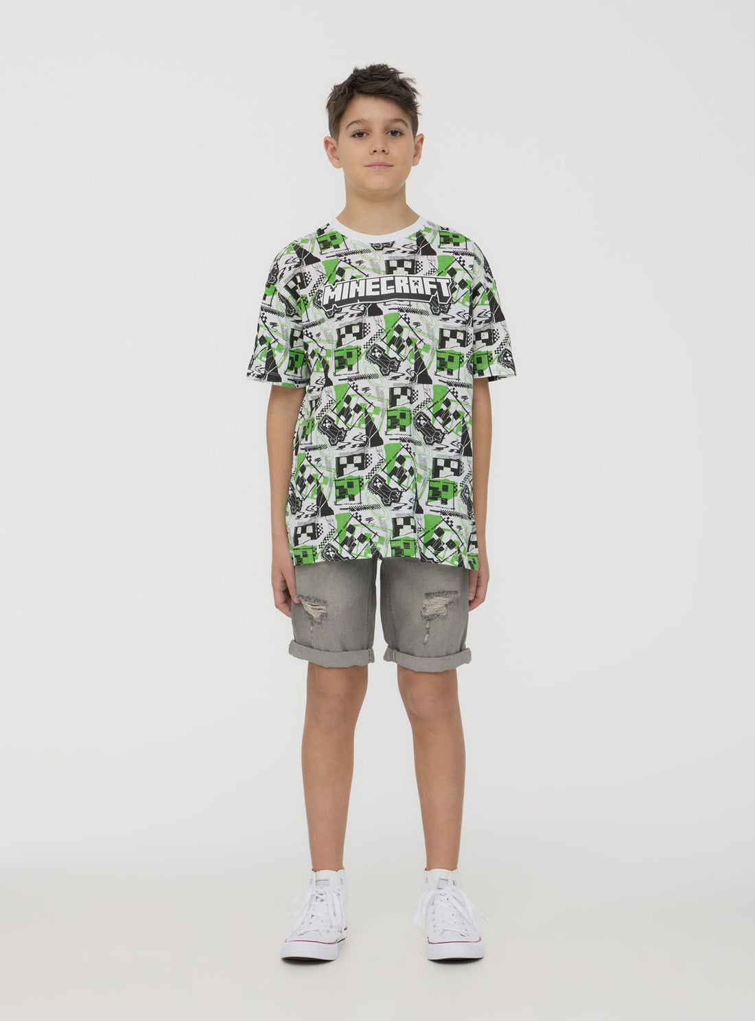 T-shirt con stampa Minecraft® all-over