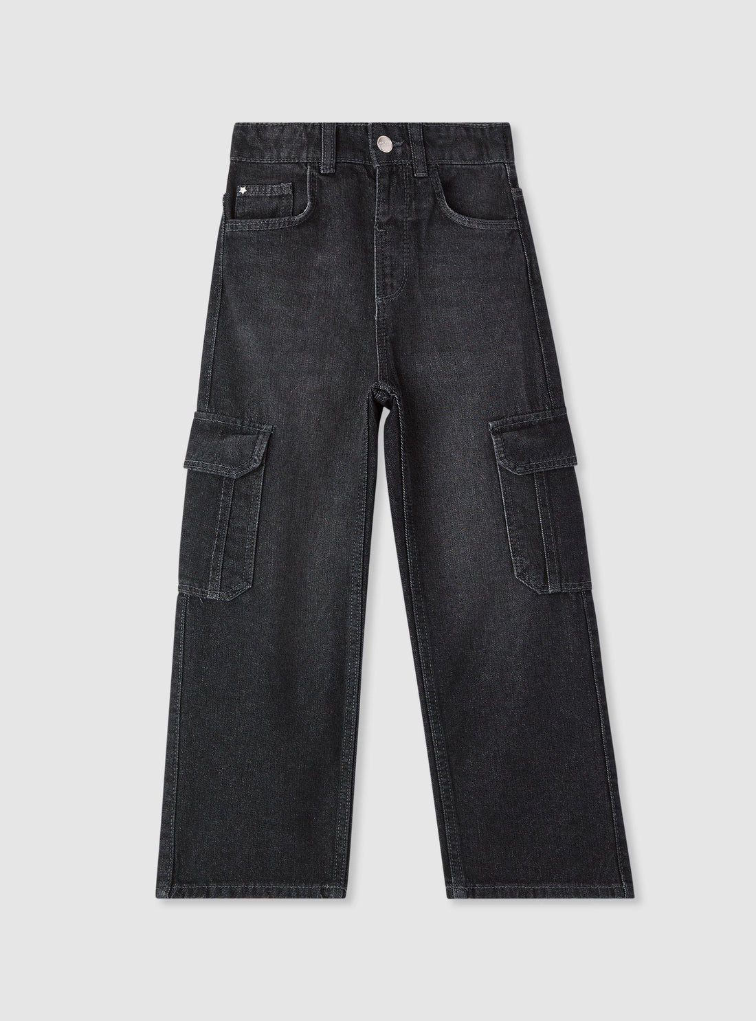 Jeans cargo wide leg