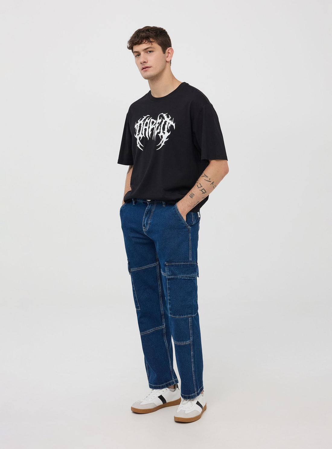 Jeans cargo over