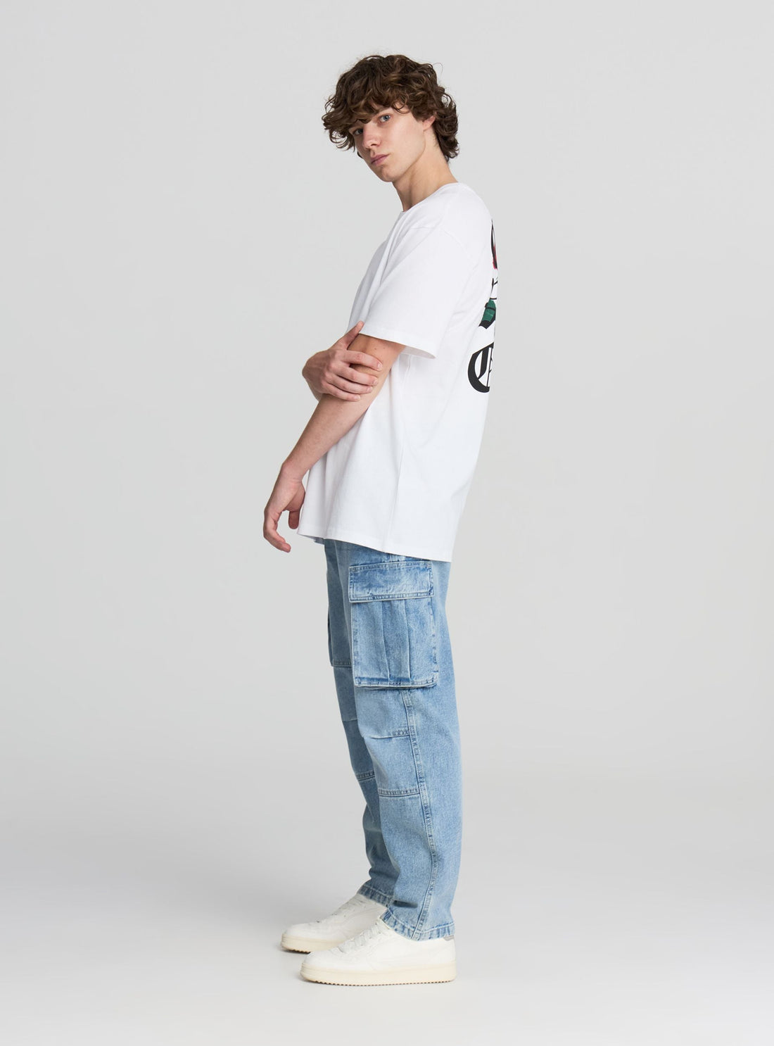 Jeans cargo oversize