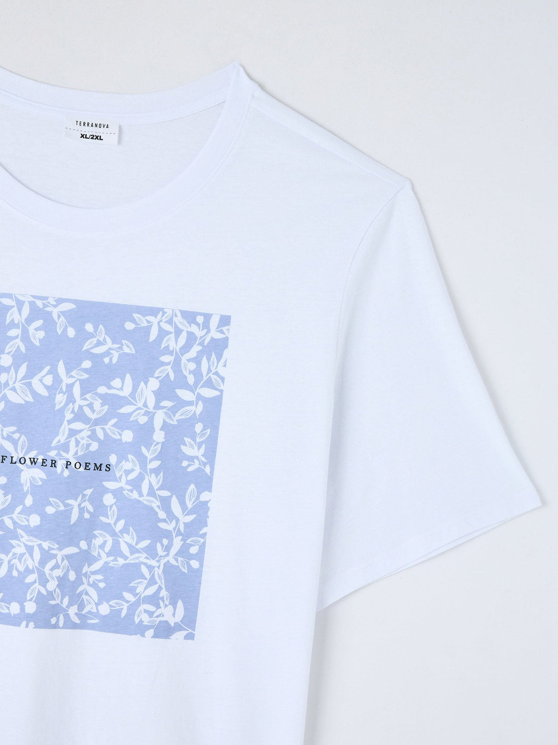 T-shirt regular stampa fiori