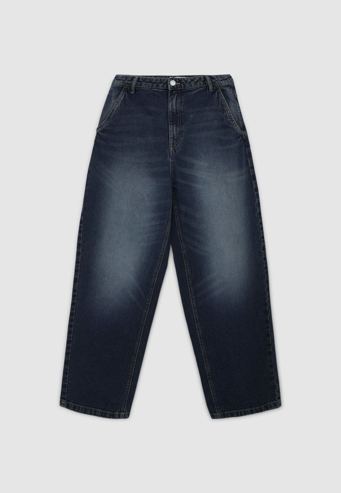 Jeans scuri baggy