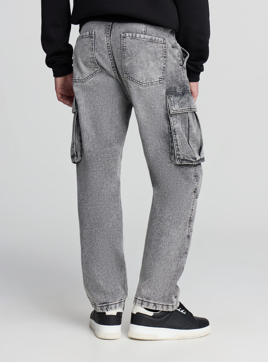 Jeans cargo fit over