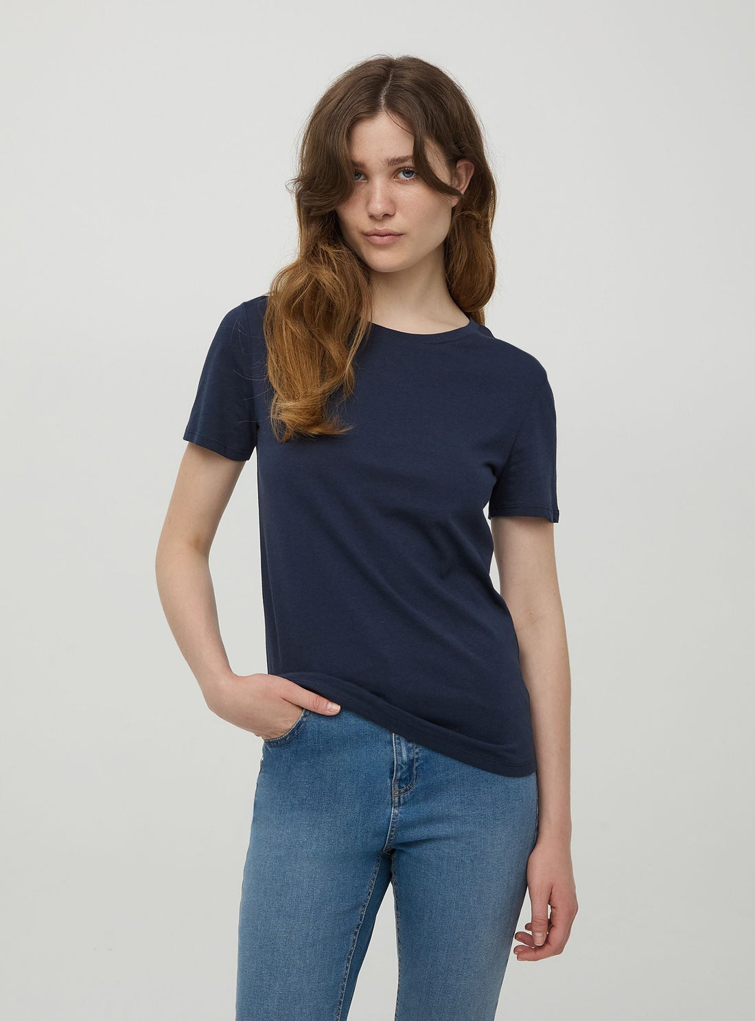 T-shirt basic girocollo