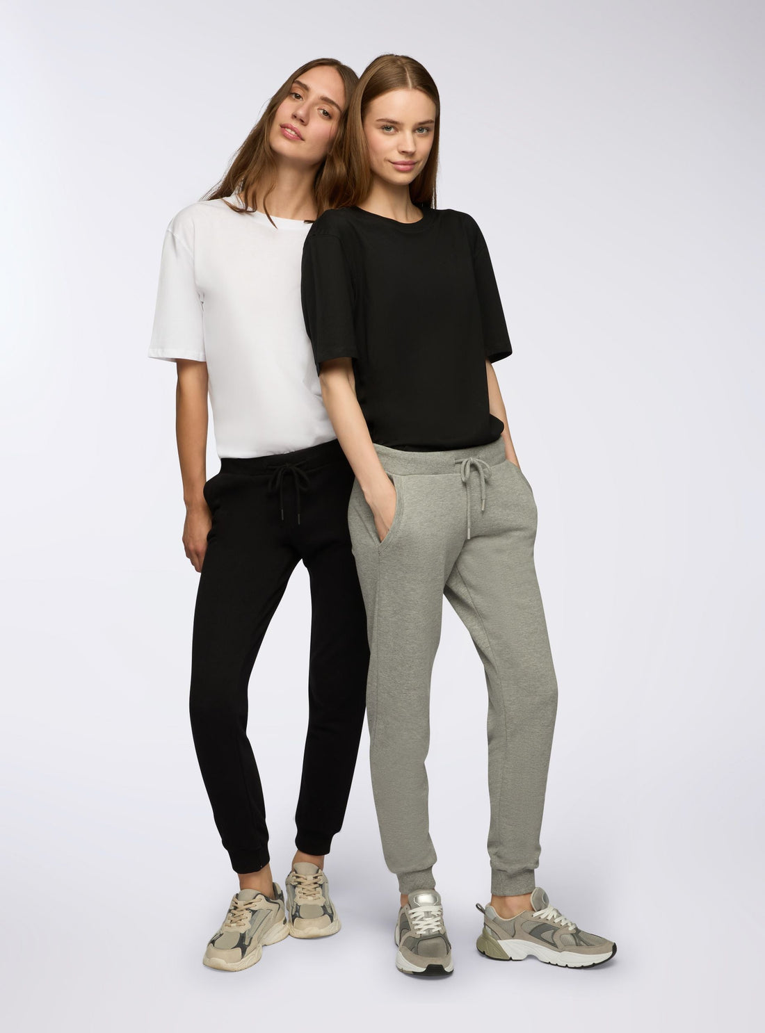 Pack 2 t-shirt oversize basic a tinta unita