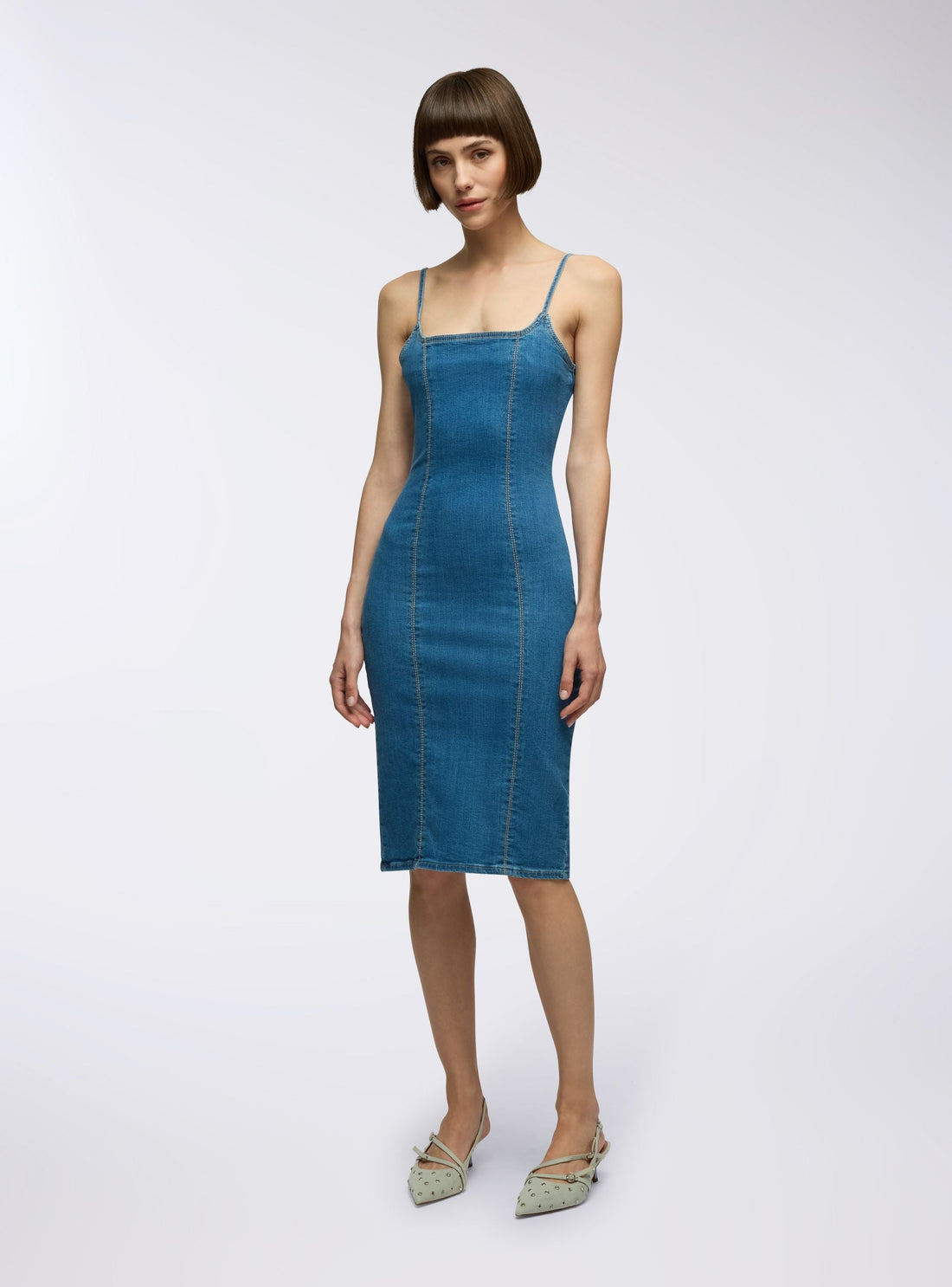 Vestito tubino di jeans