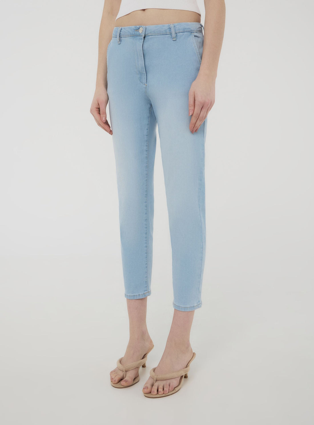 Jeans chiari chino skinny