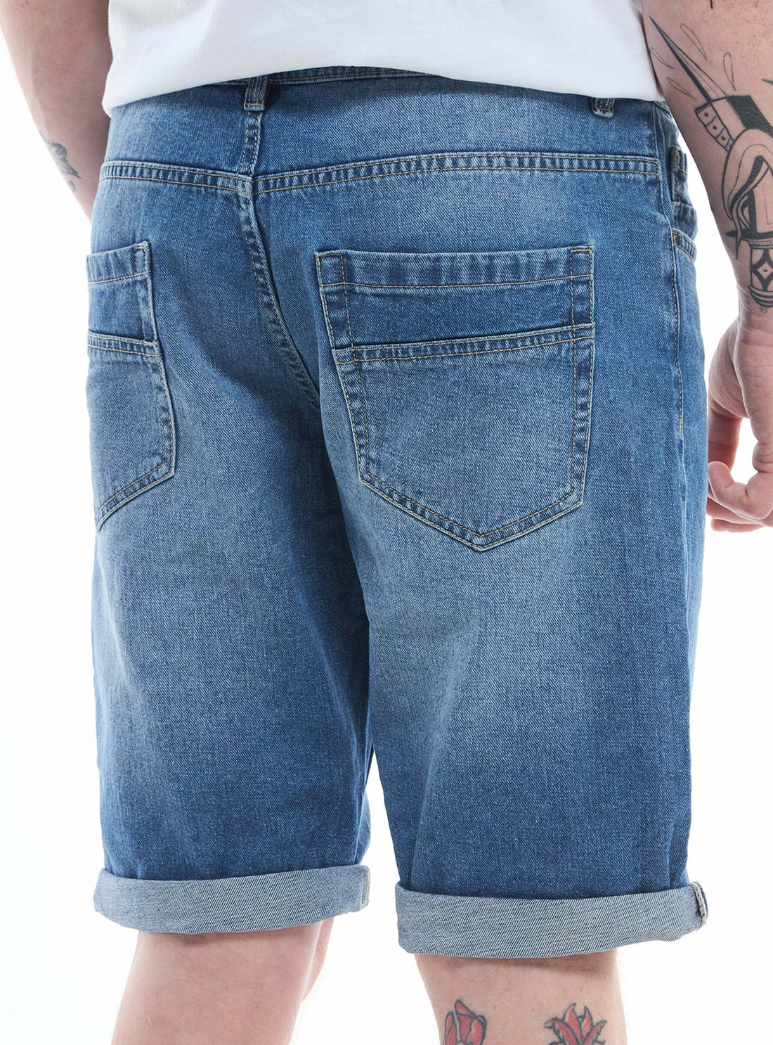 Pantaloncini jeans a cinque tasche
