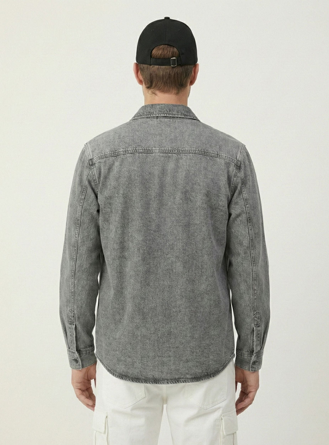 Camicia shacket in denim