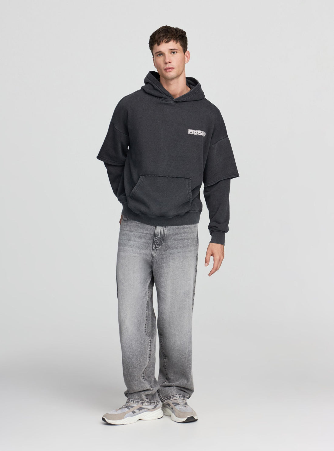 Jeans superbaggy acid wash