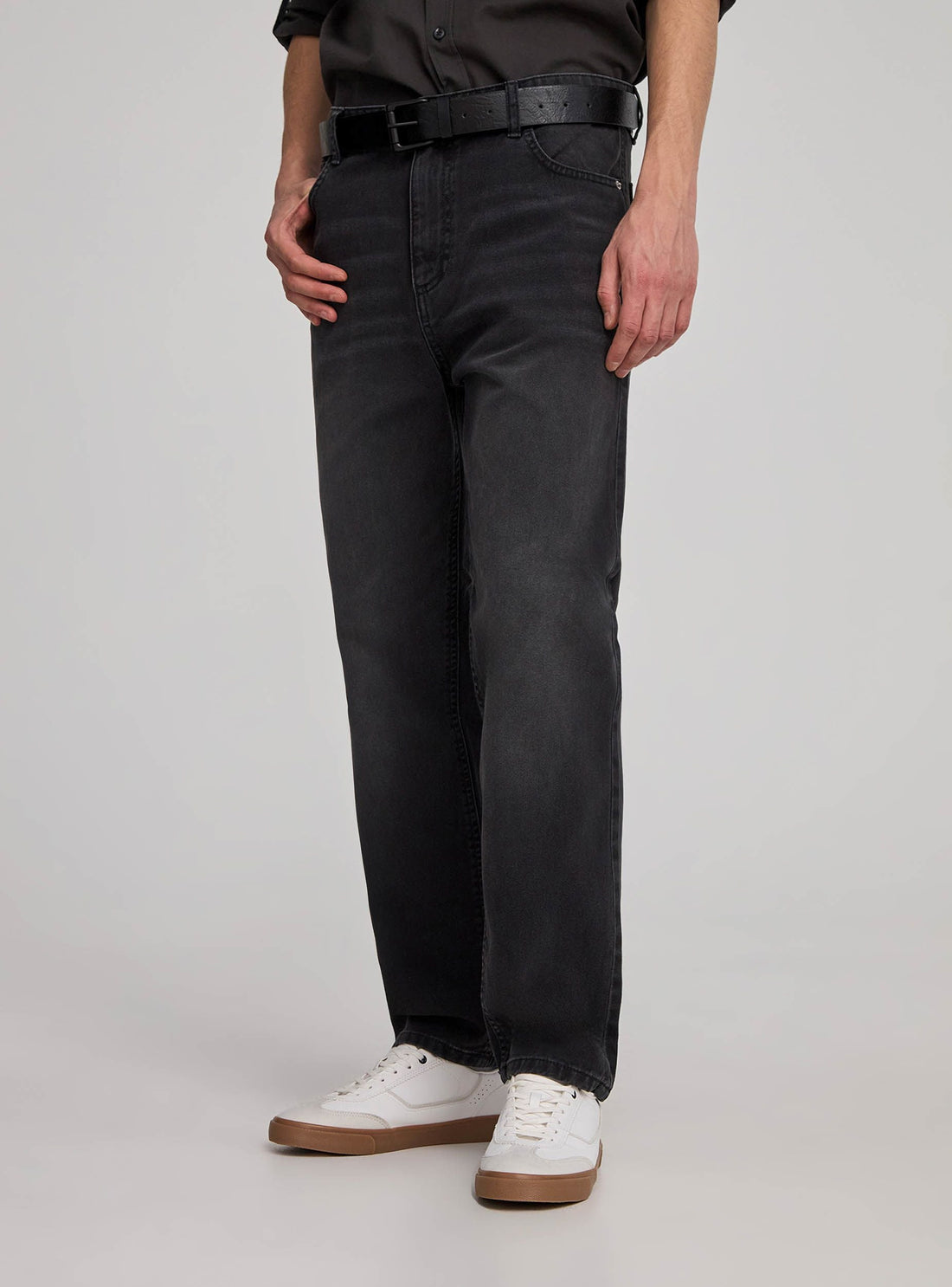 Jeans baggy nero